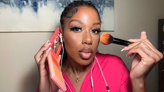 I ALMOST QUIT ASMR  life update while i do my makeup [upl. by Suh]