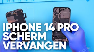 iPhone 14 Pro scherm vervangen  Fixjenl [upl. by Masha]