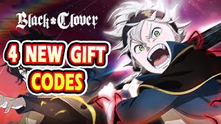 Black Clover M 4 New Gift Codes  How to Redeem Black Clover M Codes [upl. by Roht]