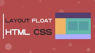 html css projects for beginners  layout design with float [upl. by Tran]