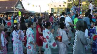 2012 San Jose Obon Festival Odori Dance in HD [upl. by Moser]