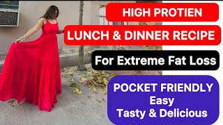 EASY LUNCH AND DINNER RECIPE FOR EXTREME FAT LOSS  LOSE 10 KGS AT HOME EASILY  BY NISHA ARORA [upl. by Enihpesoj]