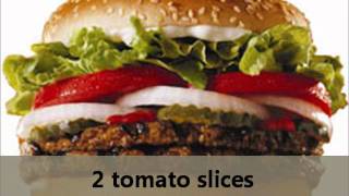 FIND OUT Burger King Whoppers SECRET RECIPE [upl. by Sabas]