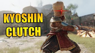 Clutch King Kyoshin  Teameffort was great today  ForHonor [upl. by Boyd932]