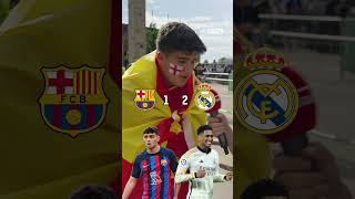 BARCELONA v REAL MADRID 2024 WHO WINS ⚔️ shorts [upl. by Hedges491]