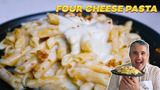 How to Make FOUR CHEESE PASTA Like an Italian [upl. by Onig870]