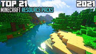 TOP 21 Best Minecraft Texture Packs of 2021 [upl. by Mccreery264]