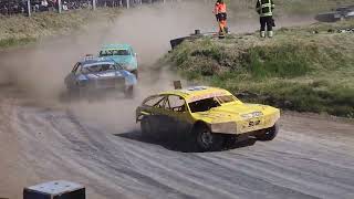 Vrijestandaard heat 5 NAC Autocross Kollum Pinkstermaandag 2023 RaRaRacing [upl. by Cohl863]