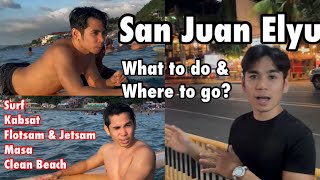 San Juan La Union Elyu Vlog  Surfing and Foodtrip [upl. by Nnailuj]