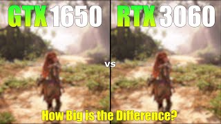 GTX 1650 vs RTX 3060  Test in 9 Games in 2024  Really a Big Difference [upl. by Rockie]