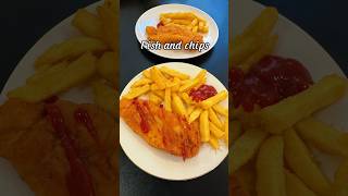 Homemade fish and chips fyp fish butterchips hotdish [upl. by Seftton]