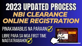 PAANO KUMUHA NG NBI CLEARANCE NGAYONG 2023  NBI ONLINE APPLICATION  NBI ONLINE APPOINTMENT [upl. by Acnoib564]