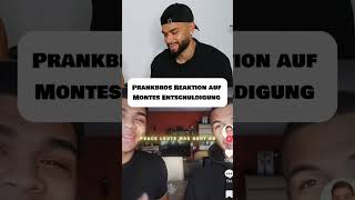 Prankbros reagieren auf Montes Entschuldigung 🤯 [upl. by Ellata769]