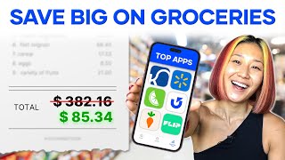 6 MustHave Apps that Save Money on Groceries [upl. by Wilona]