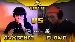 CLIP Loopstation Championship 2021  TOP 8  Oxygenic VS FlowD [upl. by Tiffani]