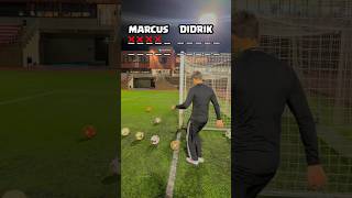 10 BALL CURVE CHALLENGE ⚽️  shorts football [upl. by Sculley]