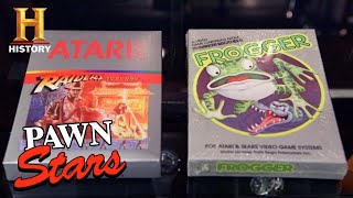 Pawn Stars BIG  for RARE Atari Video Games Season 18  History [upl. by Kurzawa]