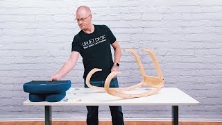 Assembling The Ergonomic Kneeling Chair by UPLIFT Desk [upl. by Bouton844]