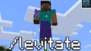 Minecraft PE  How To Levitate With Commands [upl. by Fried319]