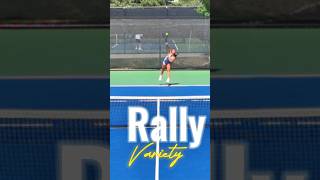 Remy Nguyen  rally variety serve backhand amp forehand groundstrokes deep backhand slice [upl. by Hoeg]