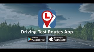 Driving Test Routes App  How it Works [upl. by Odysseus]