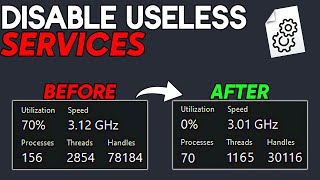 OPTIMIZE Windows for Gaming amp Performance By DISABLE these SERVICES  2024 Ultimate Update Guide [upl. by Liesa]