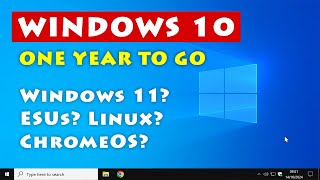 Windows 10 One Year to Go  amp what we do next [upl. by Montagu]