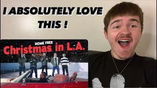 TEENAGER REACTS TO  Home Free  Christmas in LA Official Video  REACTION [upl. by Selina]