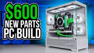 600 Gaming PC Build Guide All New Parts [upl. by Oer514]