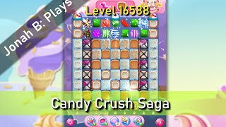 Candy Crush Saga Level 16588 [upl. by Akcimahs]