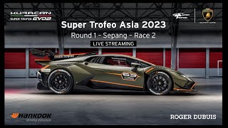 Lamborghini Super Trofeo Asia 2023  Sepang Race 2 [upl. by Ahsenik]