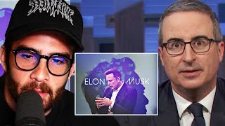 John Oliver on Elon Musk  HasanAbi reacts [upl. by Astra49]