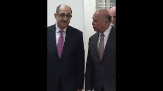 Iranian and Syrian FMs meet Iraqi counterpart in Baghdad to discuss situation in Syria [upl. by Nert506]