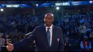 Charles Barkley Emotional After NBA 75 Introduction 🙏 [upl. by Henryetta]