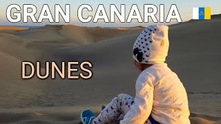 Gran Canarias dunes and caribbean beach Amadores [upl. by Larimer]