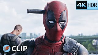 Deadpool vs Ajax  Final Fight Scene Part 1  Deadpool 2016 4K HDR Movie Clip [upl. by Werdn183]