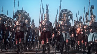 Sparta Vs Thebes Battle of Leuctra 371 BC  Cinematic [upl. by Siuraj]