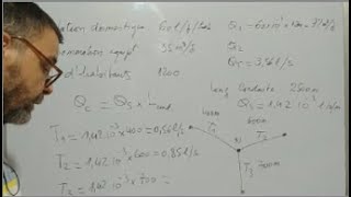 Video N°124 CALCUL DEBIT DANS LES CONDUITES RESEAU RAMIFIE [upl. by Vardon568]