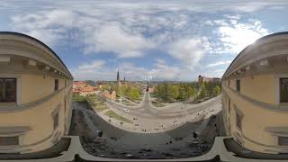 Valborg Uppsala timelapse Carolina Rediviva VR360 [upl. by Balthazar]