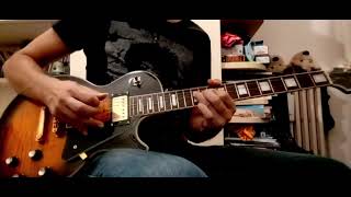 Toto  Hold line  Guitar solo  my interpretation  by Carlo Losavio [upl. by Pinette710]