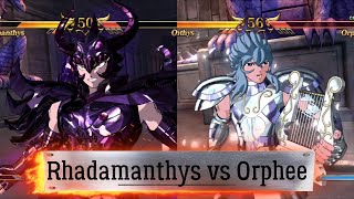 English sub Saint Seiya Soldiers Soul  Rhadamanthys vs Orphee 5 Round [upl. by Howlend]