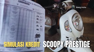 SIMULASI KREDIT SCOOPY PRESTIGE 2024 PUTIH DOFF [upl. by Joses197]