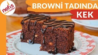 BROWNİ TADINDA💯 YUMUŞACIK✅ FINDIKLI KEK TARİFİ [upl. by Adlez674]