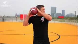 How to play quarterback Basic quarterback drills Part 2 [upl. by Lavern]