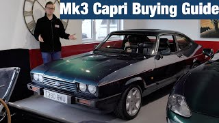 Ford Capri Mk3 Buying Guide  The European Mustang [upl. by Joub]