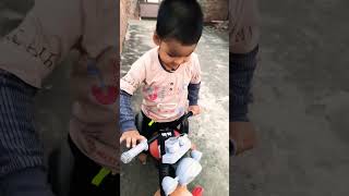 Rudransh🕺ki masti youtubeshorts cutebaby funny 😝😝😝😝😝😝😝 [upl. by Htur]