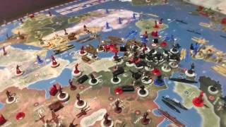 Axis amp Allies Global 1940Japan Strategy [upl. by Zerep]