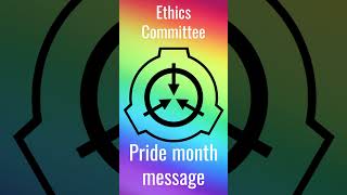 Ethics Committee Pride scporientation scpobjects scp pridemonth [upl. by Llerdnek]