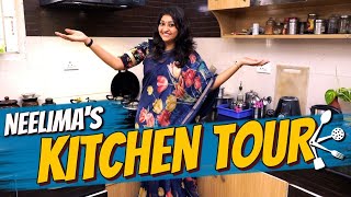 Neelimas Kitchen Tour 🍳🍚  Neelima Esai 🍴 [upl. by Oicirbaf439]