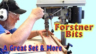 Forstner Bits  A Great Set amp More  My recommendation for a Forstner bit set for hobby woodworkers [upl. by Towers]